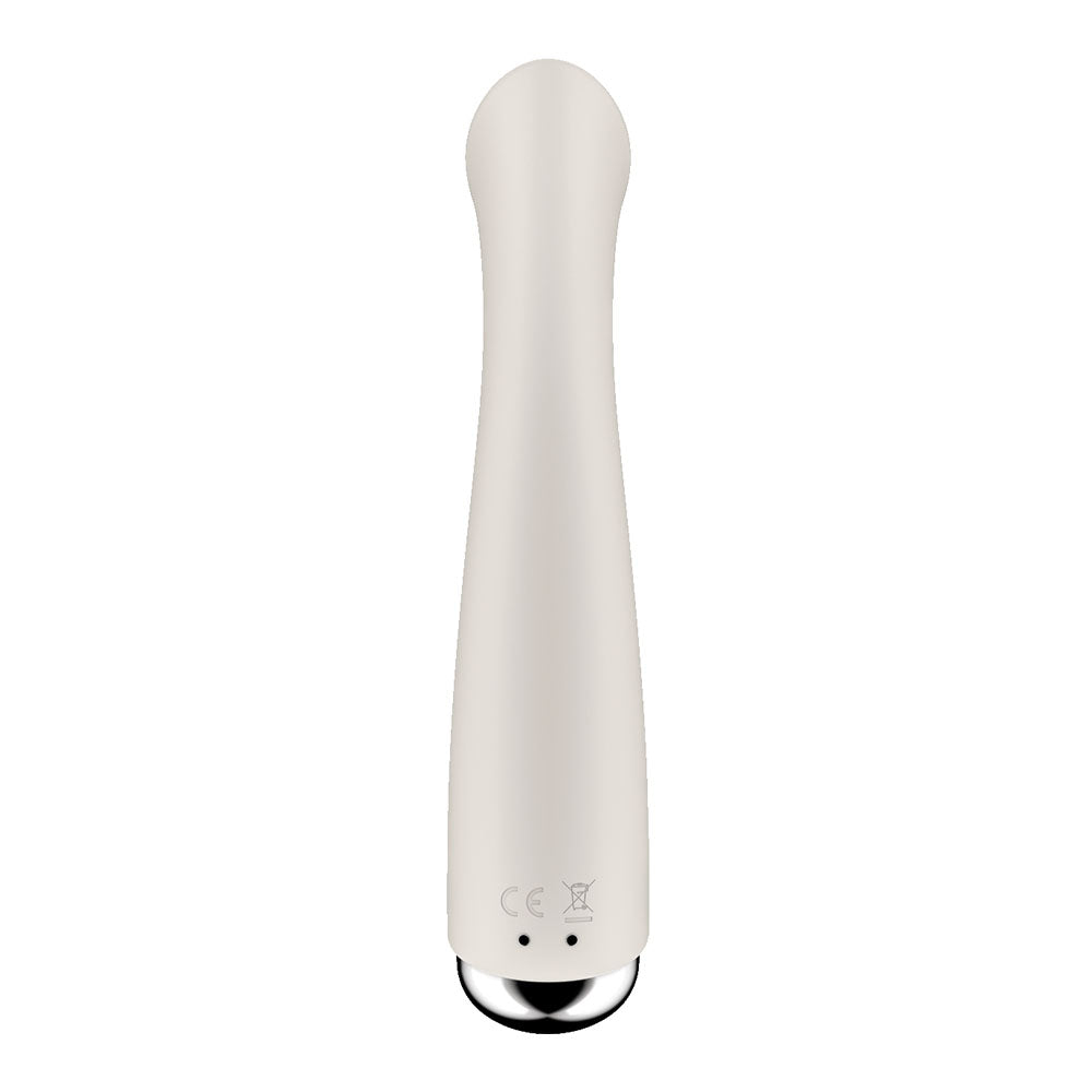 Satisfyer Spinning G-Spot 1 Beige - Vibrant Vibes Australia - Quality Sex Toys - Great Prices - Sex Toys Australia