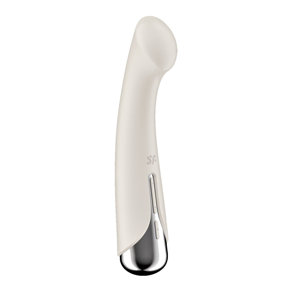 Satisfyer Spinning G-Spot 1 Beige - Vibrant Vibes Australia - Quality Sex Toys - Great Prices - Sex Toys Australia