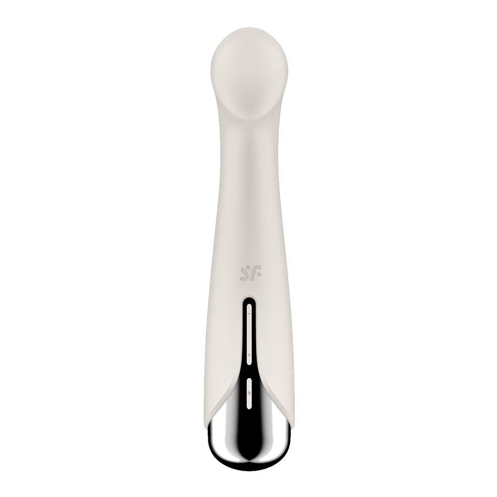 Satisfyer Spinning G-Spot 1 Beige - Vibrant Vibes Australia - Quality Sex Toys - Great Prices - Sex Toys Australia