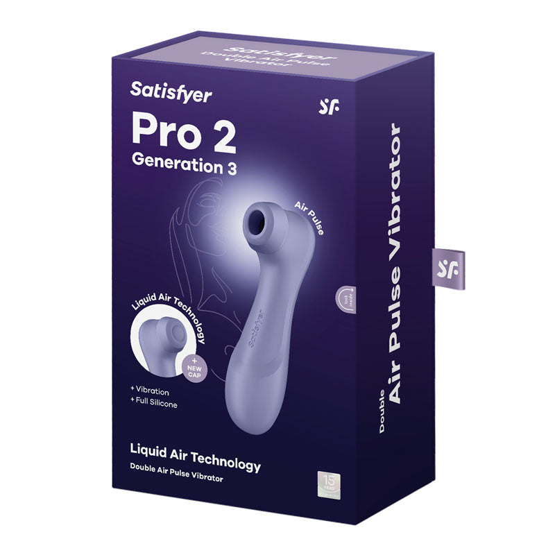 Satisfyer Pro 2 Gen 3 Clitoral Stimulator Lilac - Vibrant Vibes Australia - Quality Sex Toys - Great Prices - Sex Toys Australia