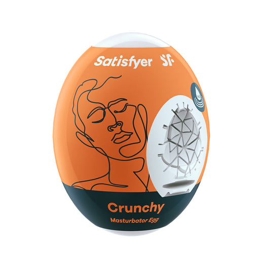 Satisfyer Masturbator Egg Crunchy - Vibrant Vibes Australia - Quality Sex Toys - Great Prices - Sex Toys Australia