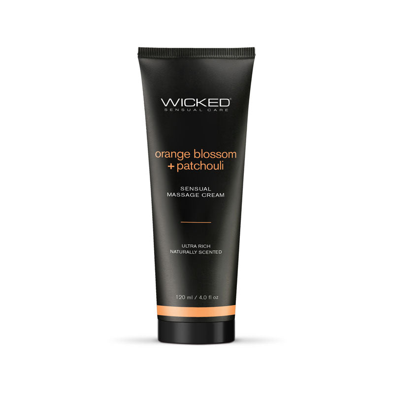 Wicked ORANGE BLOSSOM + PATCHOULI Sensual Massage Cream - Vibrant Vibes Australia - Quality Sex Toys - Great Prices - Sex Toys Australia