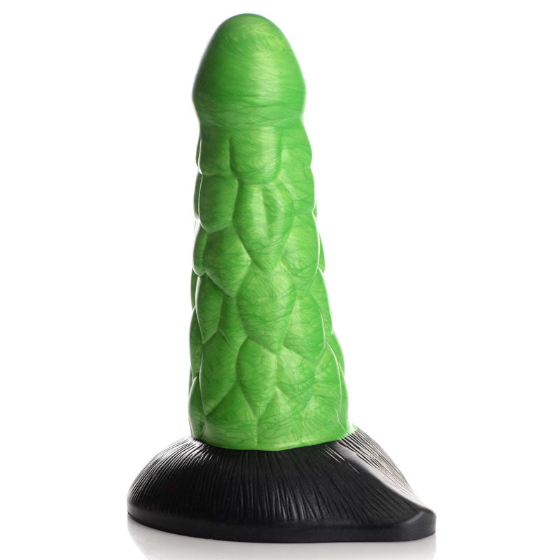 Creature Cocks Radioactive Reptile Thick Scaly Silicone Dildo - Vibrant Vibes Australia - Quality Sex Toys - Great Prices - Sex Toys Australia