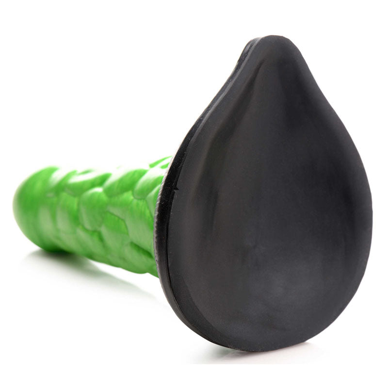 Creature Cocks Radioactive Reptile Thick Scaly Silicone Dildo - Vibrant Vibes Australia - Quality Sex Toys - Great Prices - Sex Toys Australia