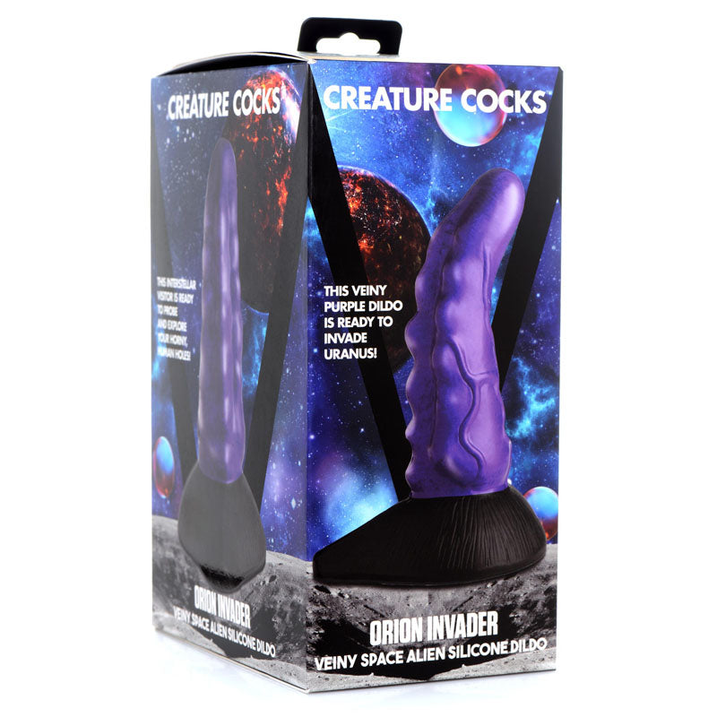 Creature Cocks Orion Invader Veiny Space Alien Silicone Dildo - Vibrant Vibes Australia - Quality Sex Toys - Great Prices - Sex Toys Australia