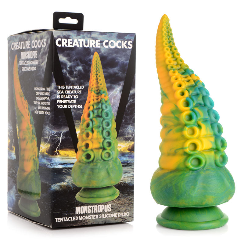 Creature Cocks Monstropus Tentacled Monster Silicone Dildo - Vibrant Vibes Australia - Quality Sex Toys - Great Prices - Sex Toys Australia