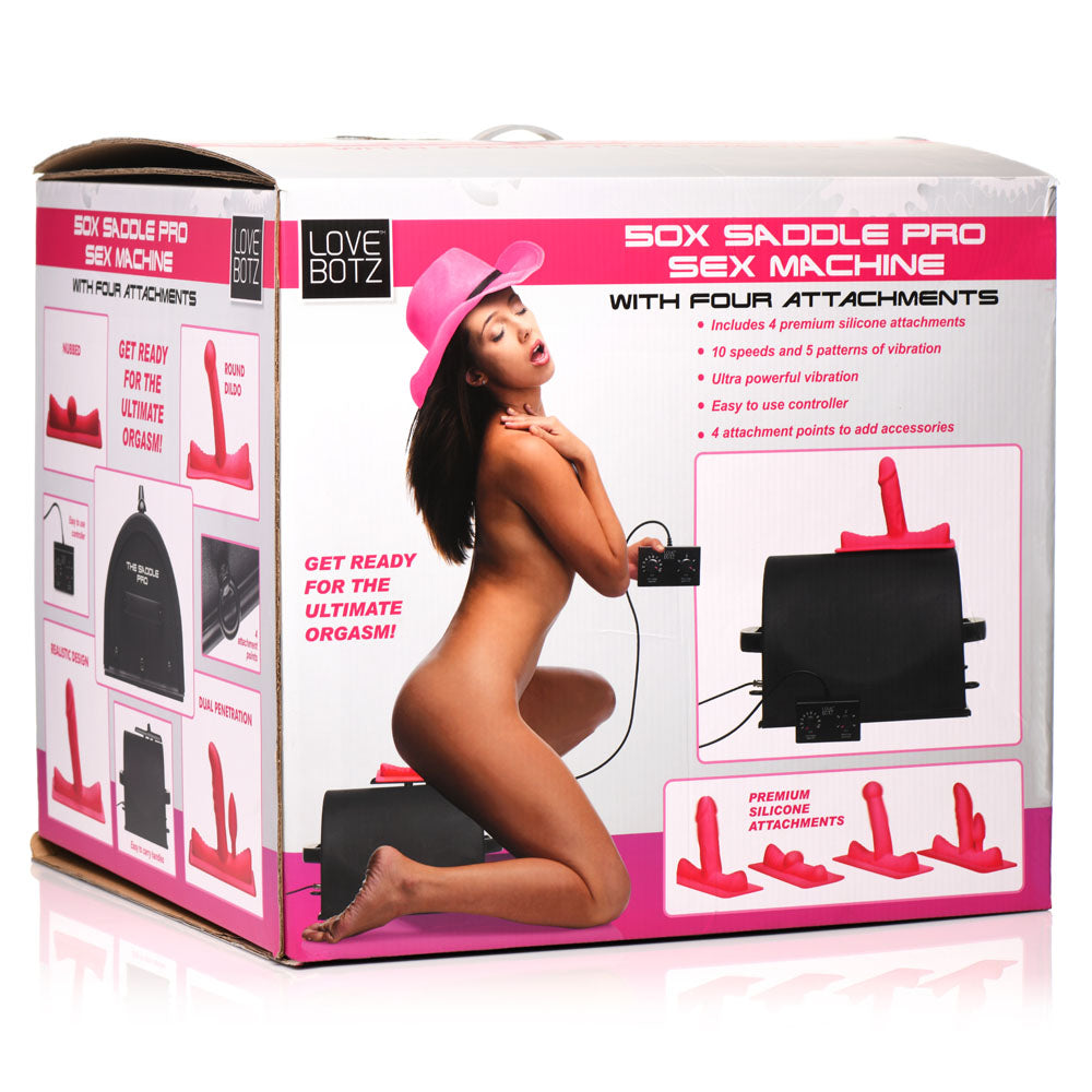 LoveBotz 50X Saddle Pro Sex Machine - Vibrant Vibes Australia - Quality Sex Toys - Great Prices - Sex Toys Australia