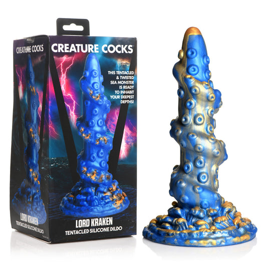 Creature Cocks Lord Kraken Dildo - Vibrant Vibes Australia - Quality Sex Toys - Great Prices - Sex Toys Australia