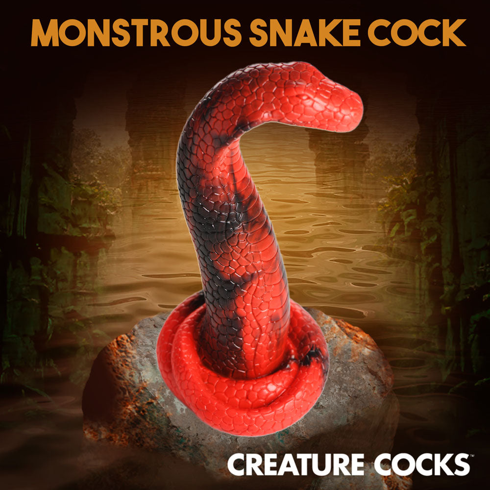 Creature Cocks King Cobra Silicone Dildo - Vibrant Vibes Australia - Quality Sex Toys - Great Prices - Sex Toys Australia