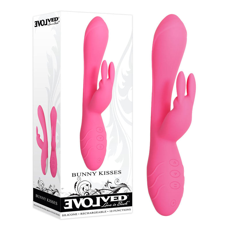 Evolved Bunny Kisses - Vibrant Vibes Australia - Quality Sex Toys - Great Prices - Sex Toys Australia