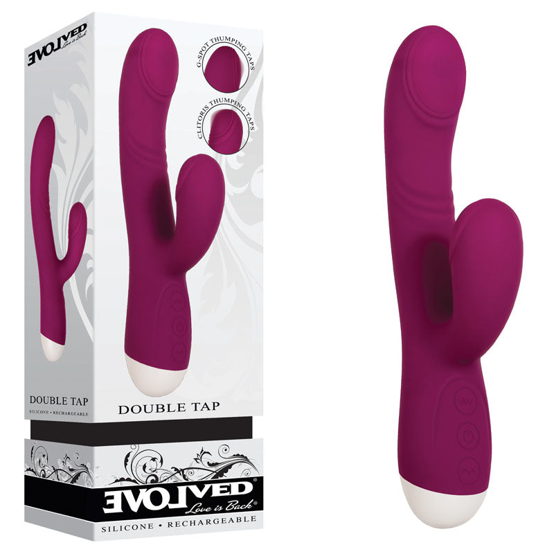 Evolved Double Tap - Vibrant Vibes Australia - Quality Sex Toys - Great Prices - Sex Toys Australia