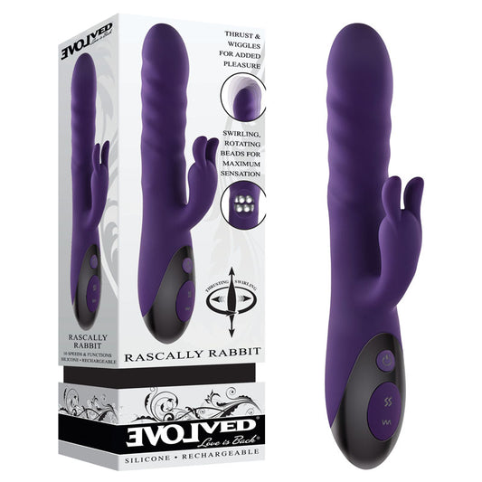 Evolved RASCALLY RABBIT - Vibrant Vibes Australia - Quality Sex Toys - Great Prices - Sex Toys Australia