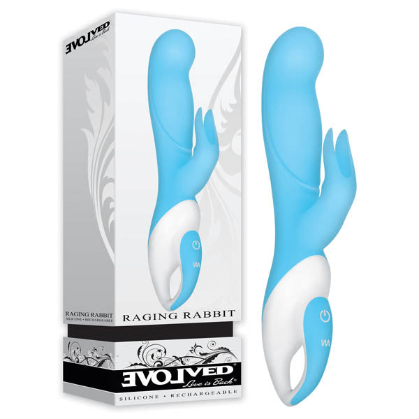 Evolved Raging Rabbit - Vibrant Vibes Australia - Quality Sex Toys - Great Prices - Sex Toys Australia