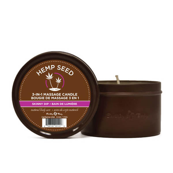 Hemp Seed 3-In-1 Massage Candle - Vibrant Vibes Australia - Quality Sex Toys - Great Prices - Sex Toys Australia