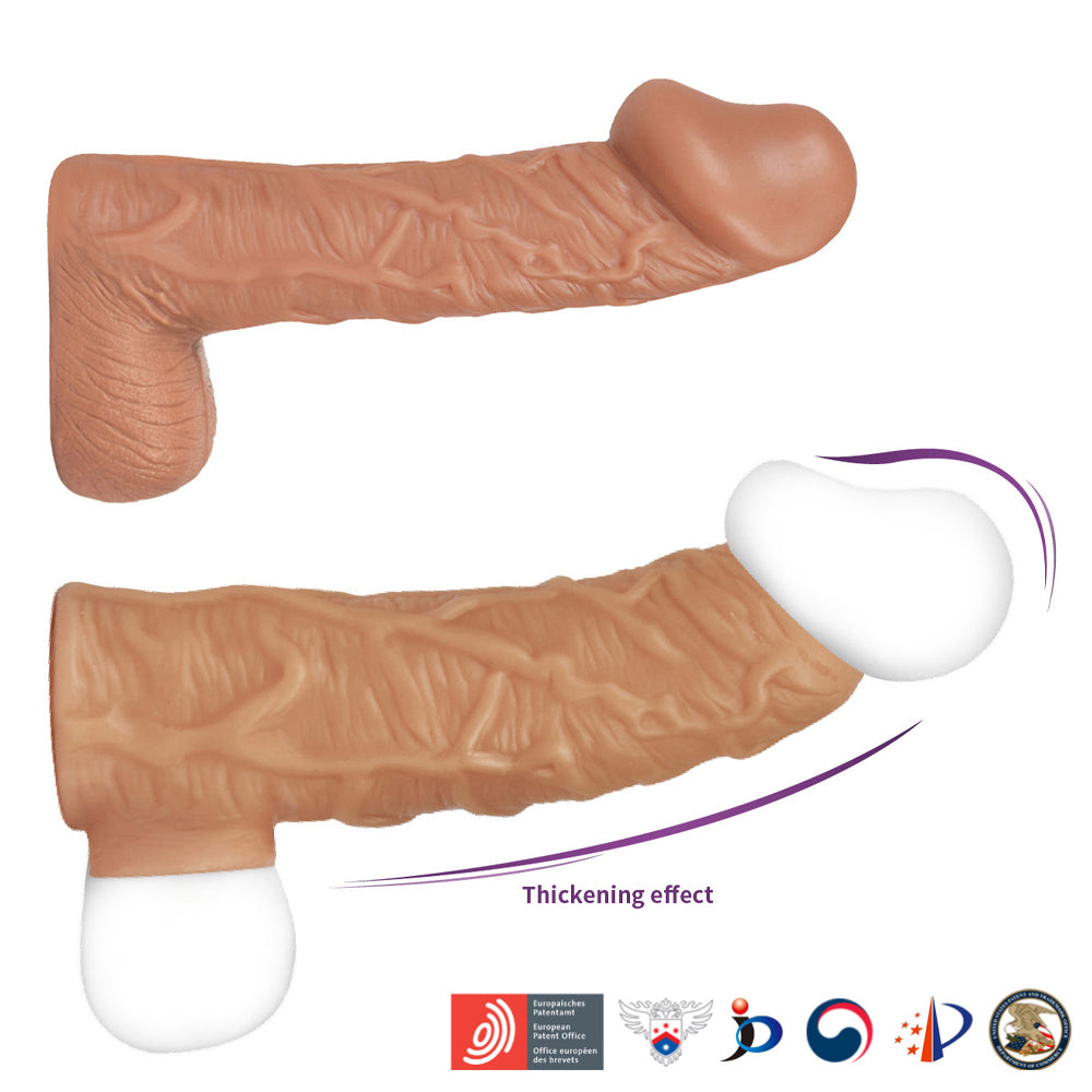 Nude Sleeve 1 Medium - Vibrant Vibes Australia - Quality Sex Toys - Great Prices - Sex Toys Australia