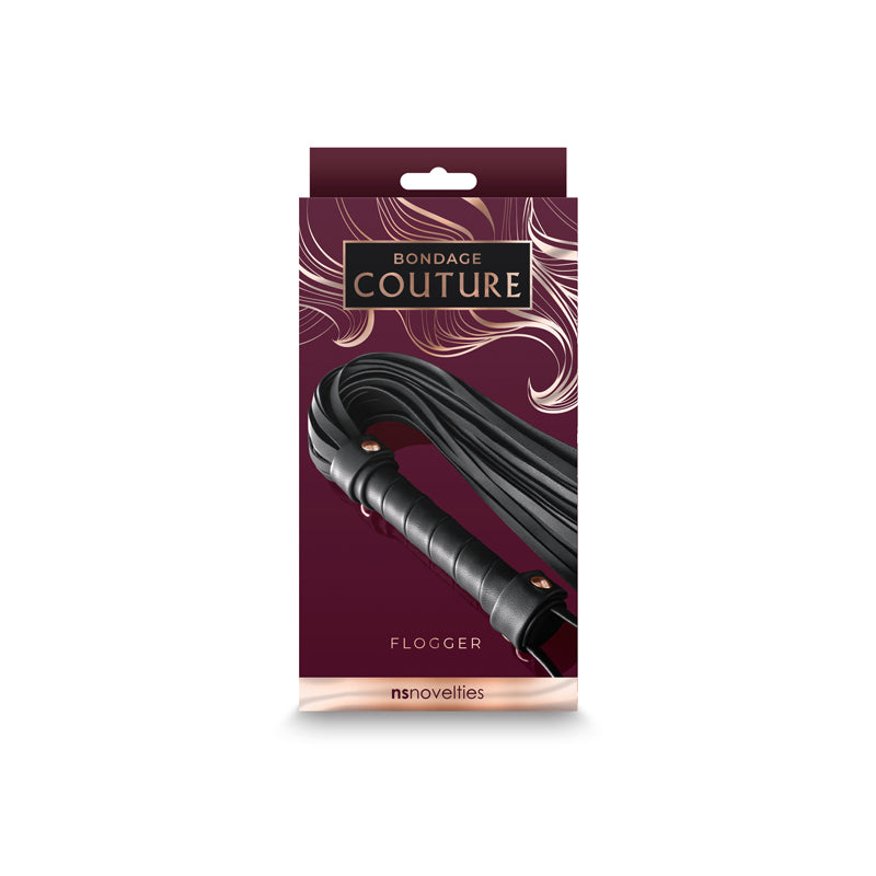 Bondage Couture Flogger - - Vibrant Vibes Australia - Quality Sex Toys - Great Prices - Sex Toys Australia