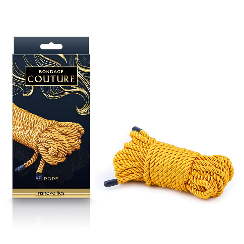 Bondage Couture Rope - Gold - Vibrant Vibes Australia - Quality Sex Toys - Great Prices - Sex Toys Australia