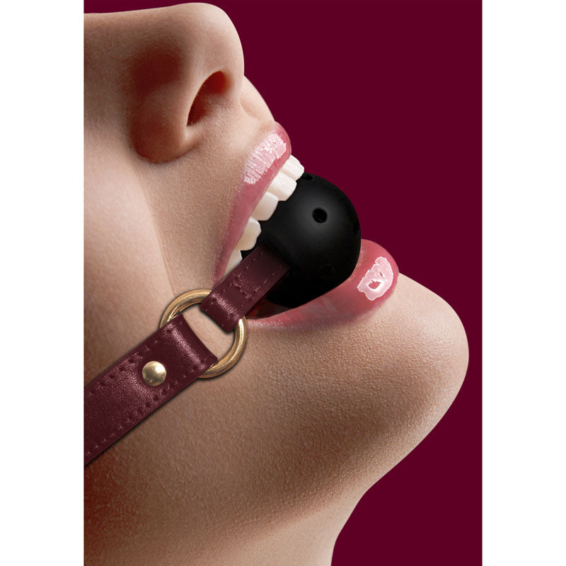 OUCH! Halo - Breathable Ball Gag - Vibrant Vibes Australia - Quality Sex Toys - Great Prices - Sex Toys Australia