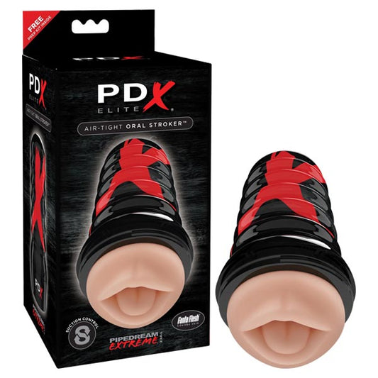 PDX Elite Air-Tight Oral Stroker - Vibrant Vibes Australia - Quality Sex Toys - Great Prices - Sex Toys Australia