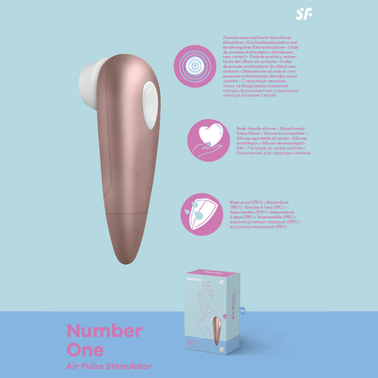 Satisfyer Number 1 - Vibrant Vibes Australia - Quality Sex Toys - Great Prices - Sex Toys Australia