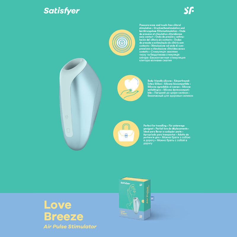 Satisfyer Love Breeze - Vibrant Vibes Australia - Quality Sex Toys - Great Prices - Sex Toys Australia