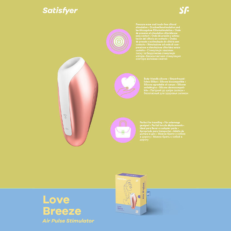 Satisfyer Love Breeze - Vibrant Vibes Australia - Quality Sex Toys - Great Prices - Sex Toys Australia