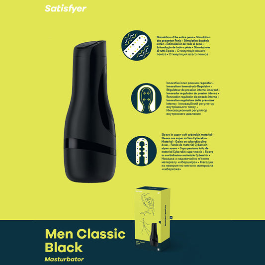 Satisfyer Men Classic - Vibrant Vibes Australia - Quality Sex Toys - Great Prices - Sex Toys Australia