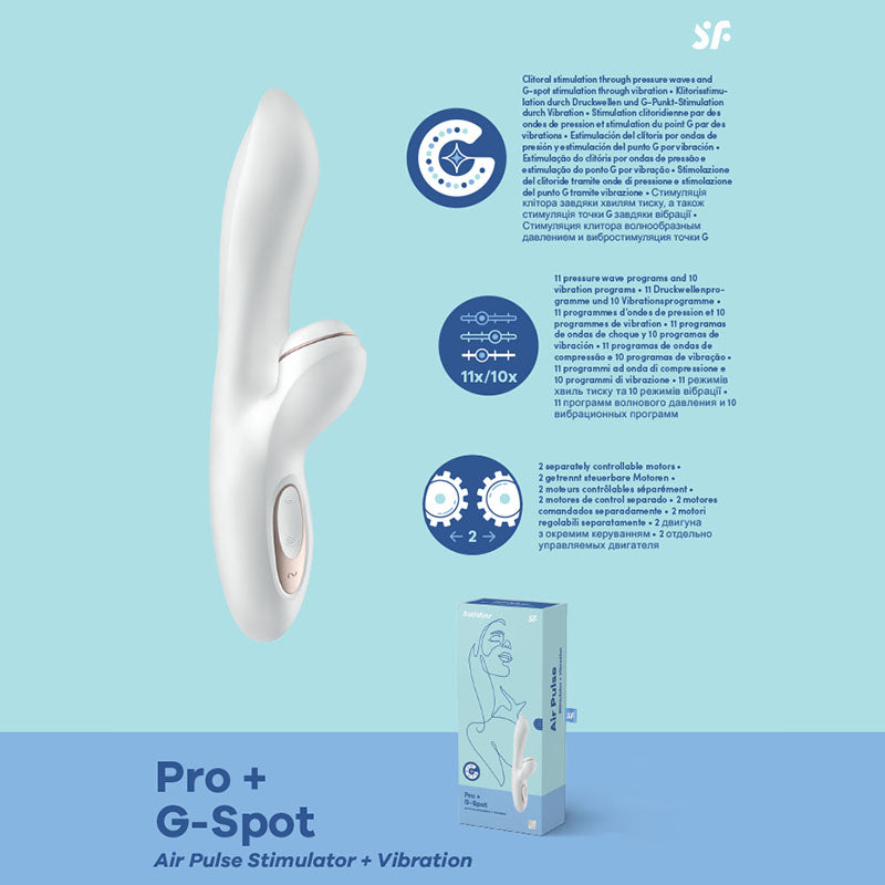 Satisfyer Pro + G-Spot - Vibrant Vibes Australia - Quality Sex Toys - Great Prices - Sex Toys Australia