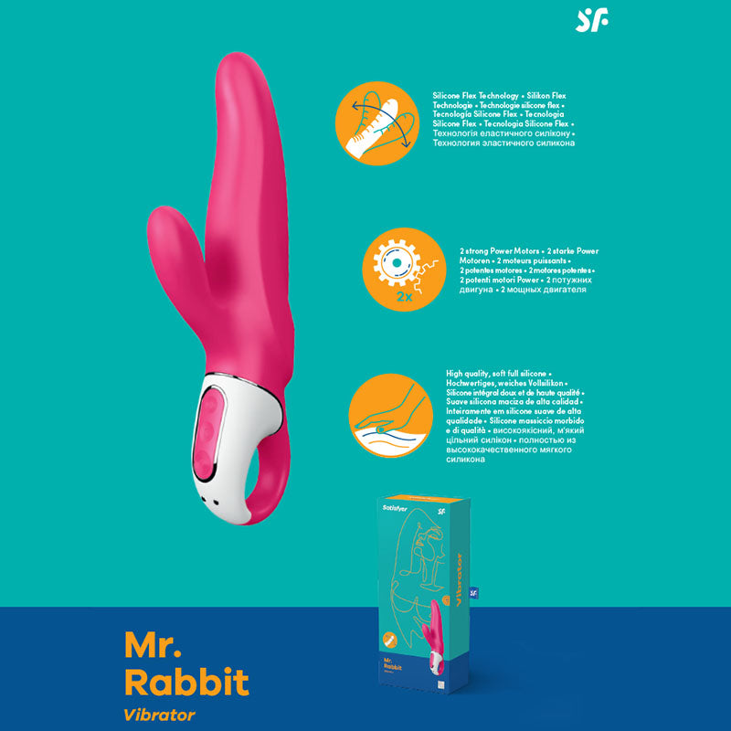 Satisfyer Vibes - Mister Rabbit - Vibrant Vibes Australia - Quality Sex Toys - Great Prices - Sex Toys Australia