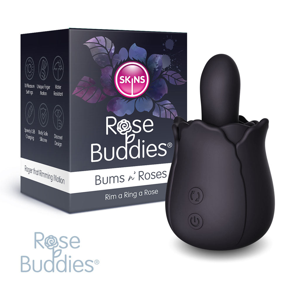 Skins Rose Buddies - The Bums N Roses - Vibrant Vibes Australia - Quality Sex Toys - Great Prices - Sex Toys Australia